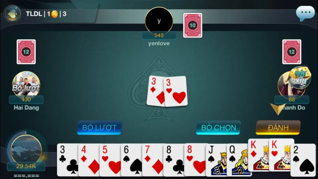 app thiên địa đánh bài online