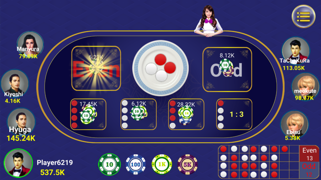 app xóc đĩa tài xỉu xanh chín