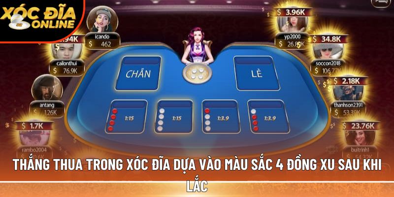 Thắng thua trong xóc đĩa 